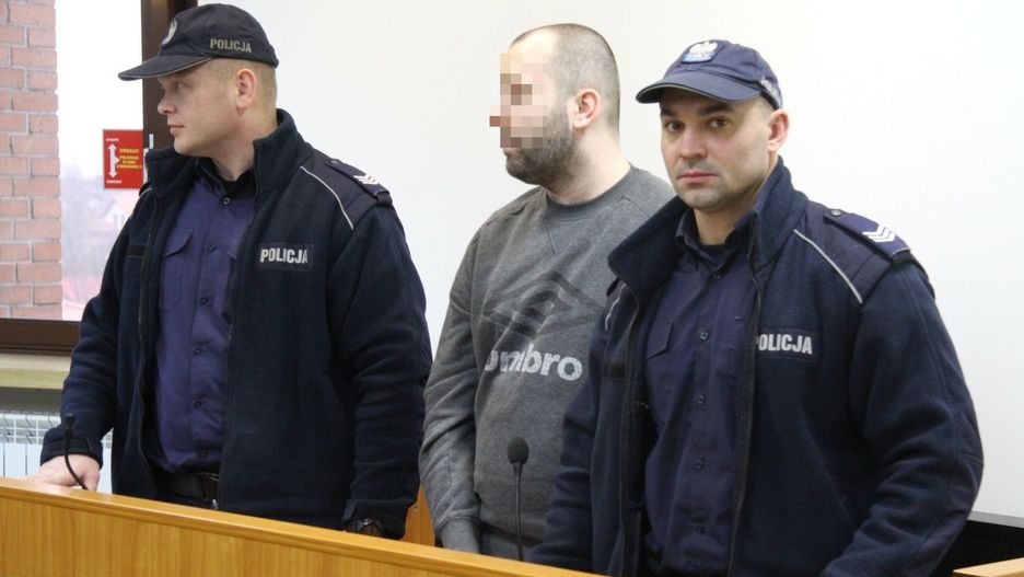 Konrad K. przed tarnobrzeskim sądem osiem lat temu