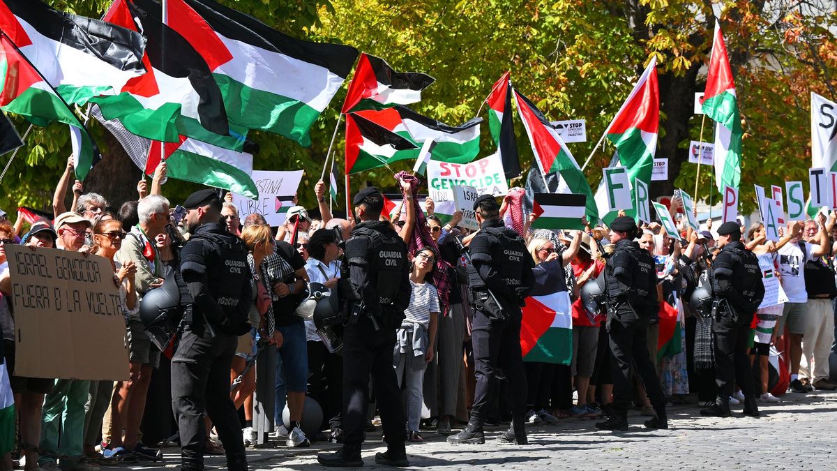 Getty Images / Tim de Waele / Protesty podczas Vuelta a Espana