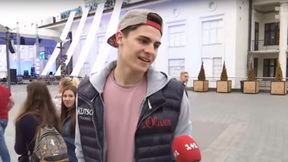 Niezręczna sytuacja syna Kliczki przed kamerami ukraińskiej TV