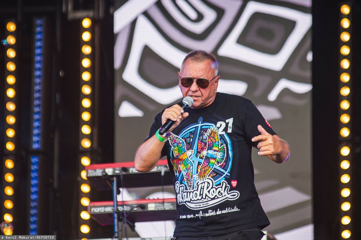 Jurek Owsiak na Pol'and'Rock Festival 2021, Karol Makurat/REPORTER