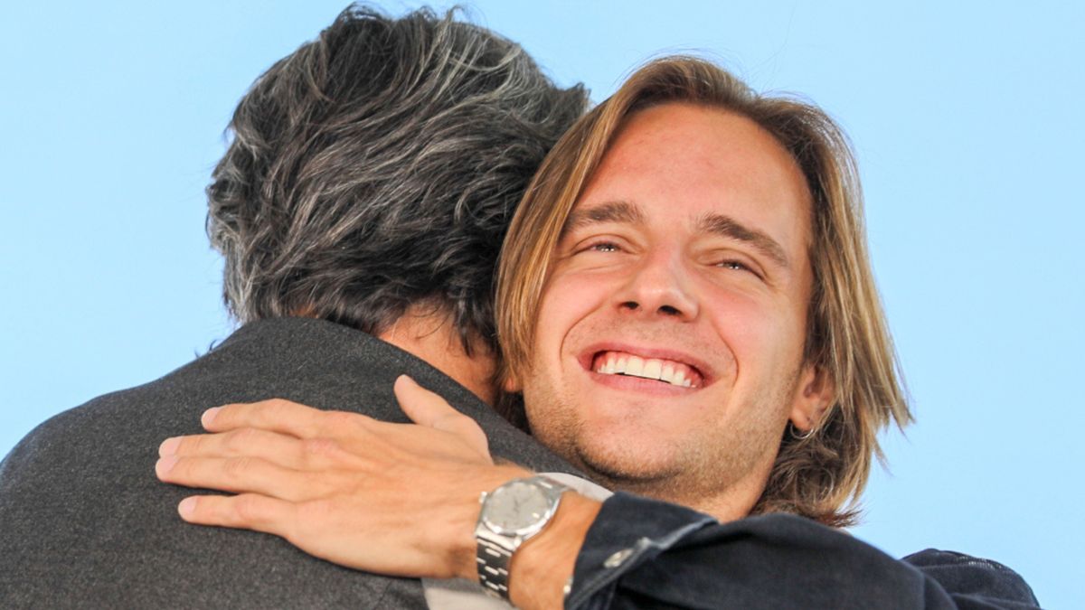 Ojciec Maćka Musiała pojawił się na ściance. On też realizuje się aktorsko