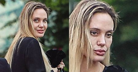 Angelina Jolie BEZ MAKIJAŻU przyłapana przez paparazzi. Tak prezentuje się 51-letnia gwiazda z bliska (ZDJĘCIA)