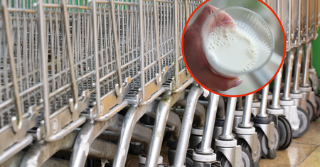 Auchan wycofało mleko. Sieć prosi o jego zwrot lub wyrzucenie