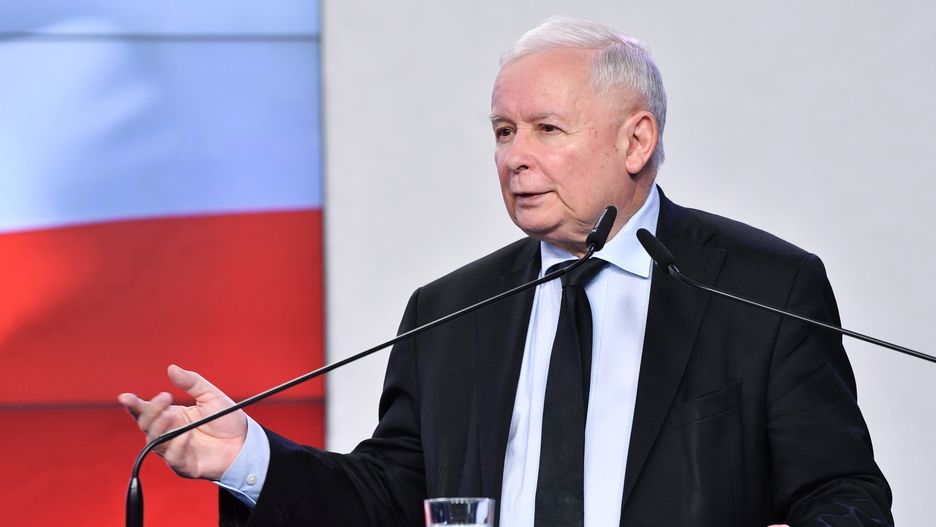 Prezes PiS Jarosław Kaczyński