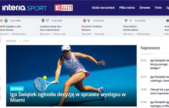 Dziennikarz sportowy zwolniony z Interii. Chodzi o skandaliczny wpis na Twitterze