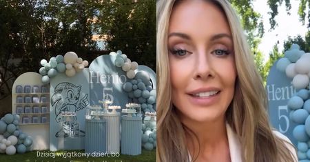 Małgorzata Rozenek-Majdan urządziła huczne urodziny synkowi. "Spełnienie marzeń"