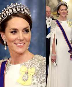 Księżna Walii niczym zachwycająca panna młoda. Tak Kate zadebiutowała w nowej roli