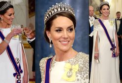 Księżna Walii niczym zachwycająca panna młoda. Tak Kate zadebiutowała w nowej roli