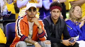Neymar i Lewis Hamilton na finale NBA. Brazylijczyk zachwycał się wsadem LeBrona Jamesa