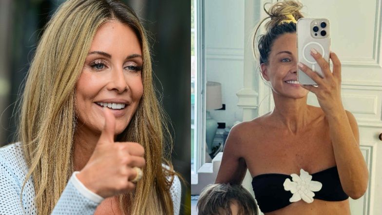 47-letnia Małgorzata Rozenek chwali się PŁASKIM BRZUCHEM