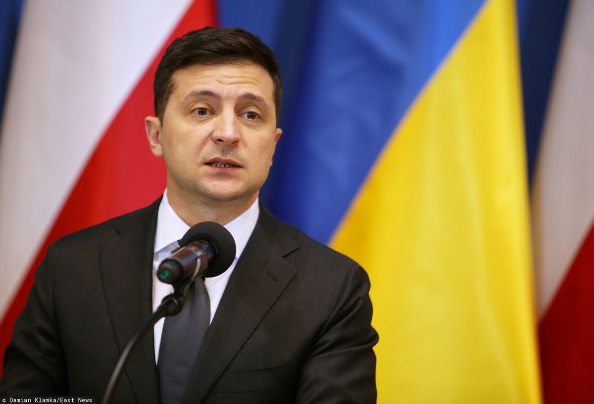 Wołodymyr Zełenski, prezydent Ukrainy 