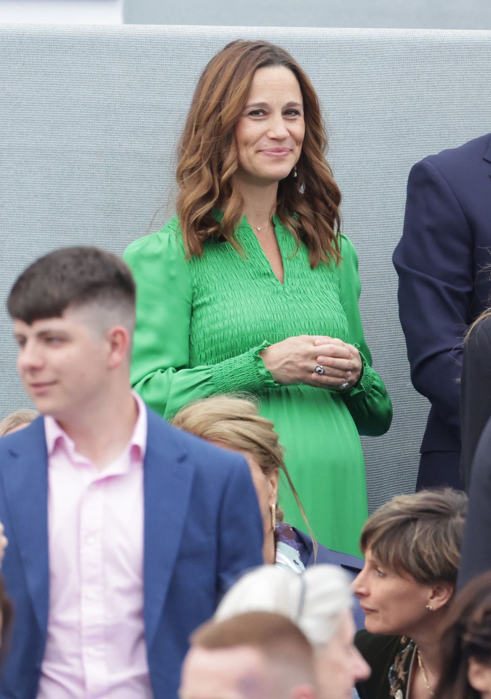 Queen Elizabeth II Platinum Jubilee 2022 - Platinum Party At The PalaceLONDON, ENGLAND - JUNE 04: Pippa Middleton during the Platinum Party at the Palace in front of Buckingham Palace on June 04, 2022 in London, England. The Platinum Jubilee of Elizabeth II is being celebrated from June 2 to June 5, 2022, in the UK and Commonwealth to mark the 70th anniversary of the accession of Queen Elizabeth II on 6 February 1952.  (Photo by Chris Jackson - WPA Pool/Getty Images)Chris Jackson