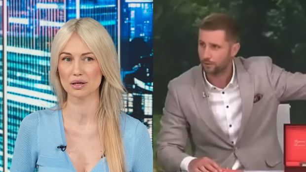 Miłosz Kłeczek wybuchł w TV Republika. Byli koledzy surowo oceniają jego zachowanie: "Odpiął wrotki"