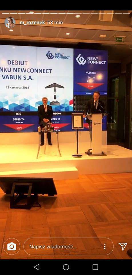 Radosław Majdan zadebiutował na giełdzie