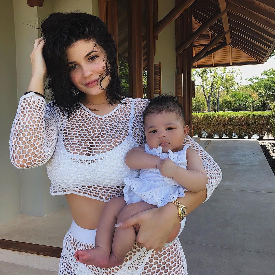 Kylie Jenner z córką Stormi