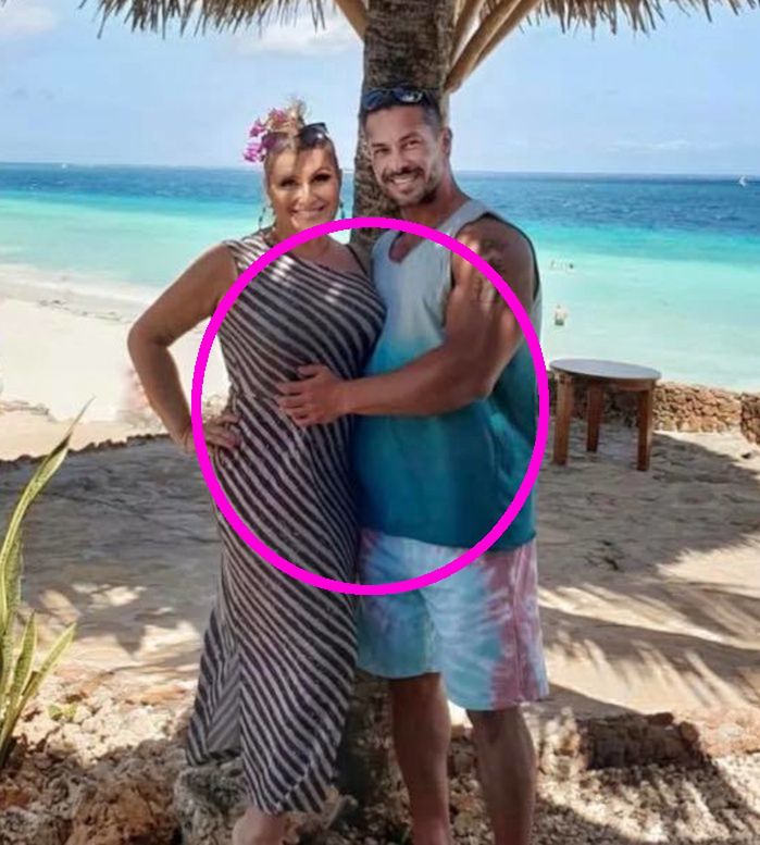 Katarzyna Skrzynecka z rodziną na Zanzibarze