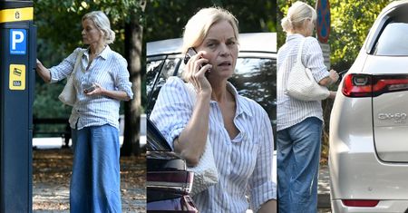 Naturalna Małgorzata Foremniak "przyłapana" na mieście. Od niedawna wozi się autem za ĆWIERĆ MILIONA