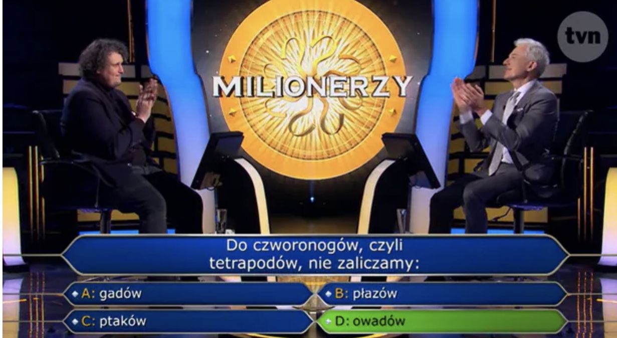 Mateusz Żaboklicki - "Milionerzy"