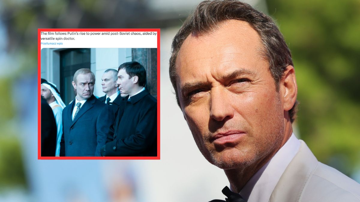 Jude Law nie obawia się konsekwencji ws. roli Władimira Putina.