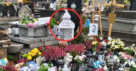 Litewka zginął pół roku temu. Tak wygląda grób. Wymowny "prezent"