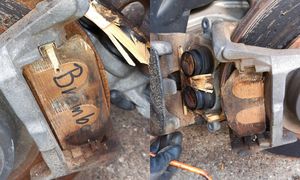 Odkrycie w Niemczech. Mercedes miał drewniane klocki