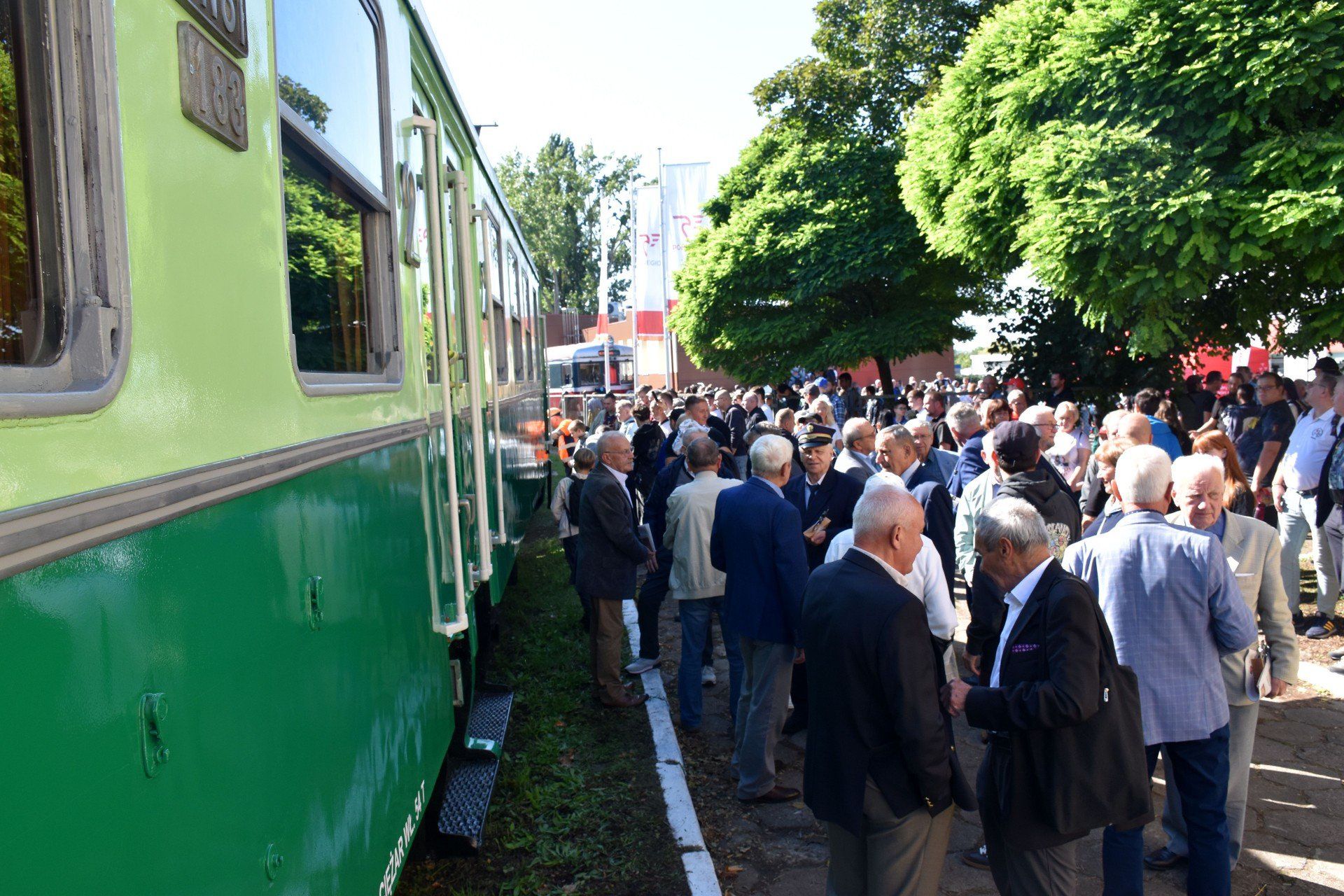 Motowagon SN61-183, duma jubileuszu lokomotywowni Szczecin Wzgórze Hetmańskie, wymaga generalnej naprawy