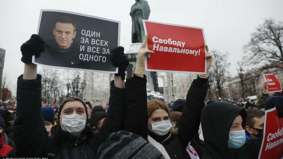 Aleksiej Nawalny znów został aresztowany. Ludzie w całej Rosji wyszli na ulice, by protestować przeciwko zatrzymaniu opozycjonisty