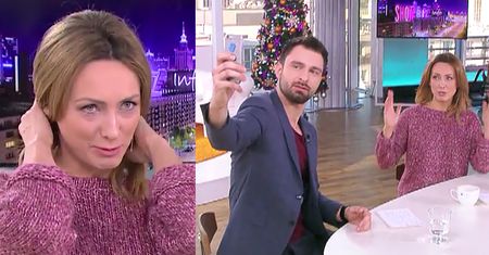 Reporter "Dzień Dobry TVN" publikuje "snapa" z Kalczyńską i Kuźniarem