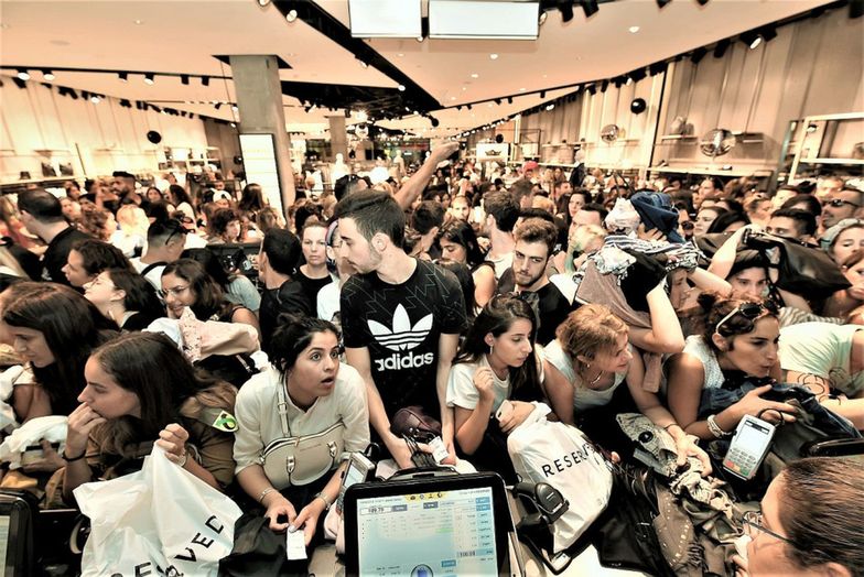 Tak wyglądało otwarcie pierwszego sklepu Reserved w Izraelu