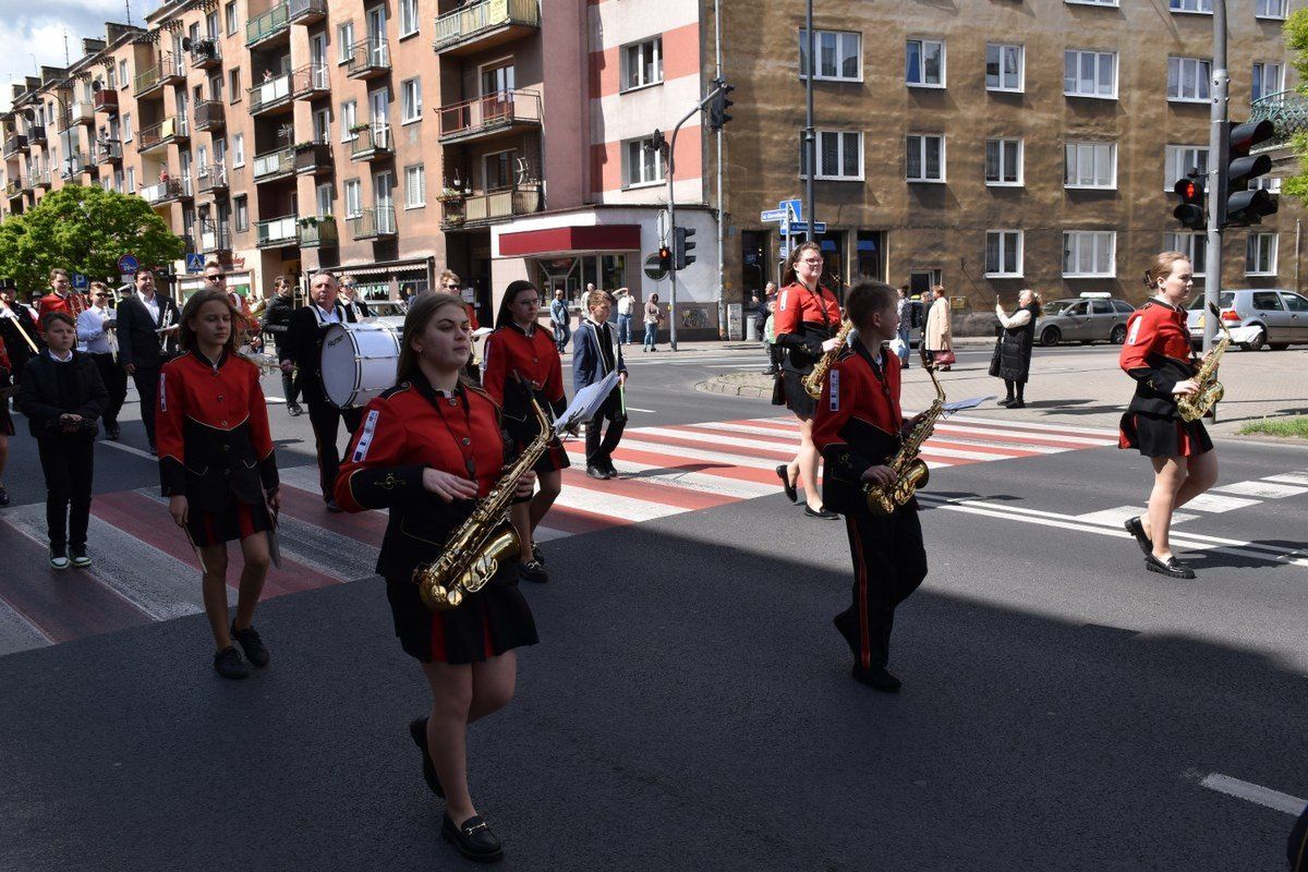 100 kominiarzy z całego kraju maszerowało ulicami śródmieścia Kalisza