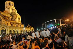 Starcia przed bułgarskim parlamentem w Sofii