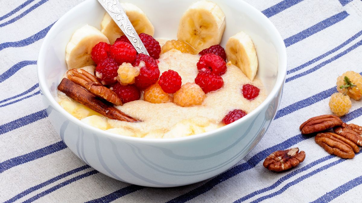 Pudding z amarantusa podawaj z ulubionymi owocami