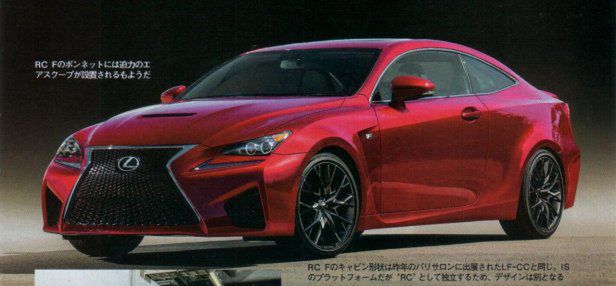 2014 Lexus RC F - 5,0 V8?!