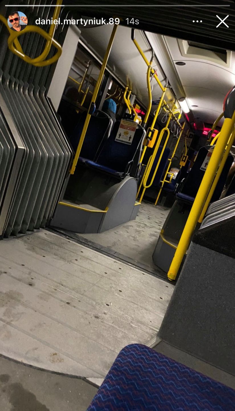 Daniel Martyniuk zamienił luksusowe auto na autobus