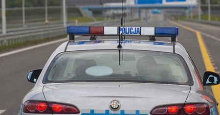 Wypadek na autostradzie A4 w Mysłowicach. Zderzyły się dwa autokary