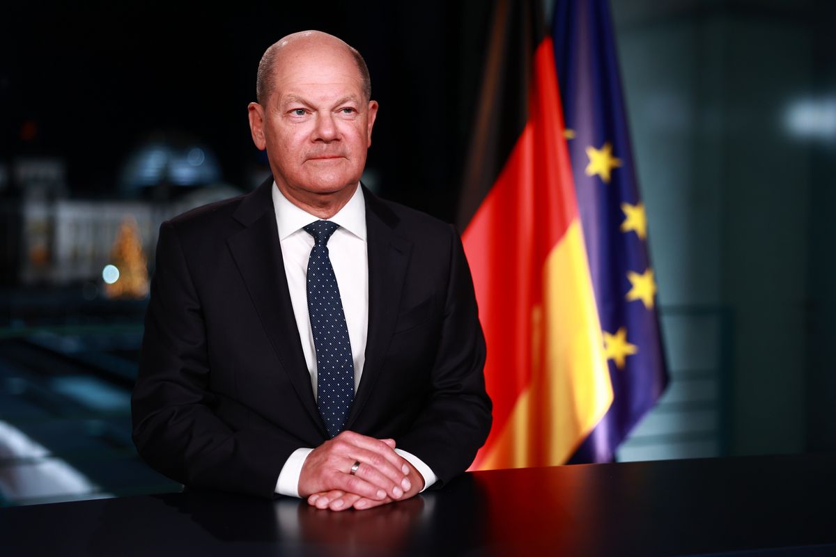 olaf scholz, niemcy, orędzie noworoczne Mocne słowa Scholza. Niemcy przez to przejdą