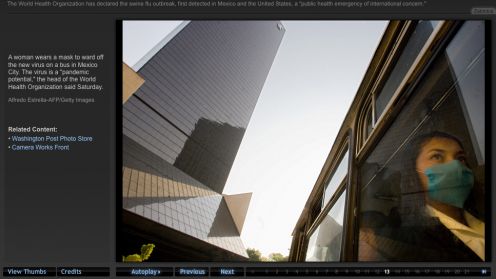 Epidemia świńskiej grypy w Meksyku - przegląd najciekawszych zdjęć 1