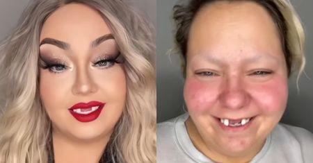 Znana influencerka pokazała, jak wygląda bez makijażu, doczepów i sztucznych zębów. Ogromna zmiana