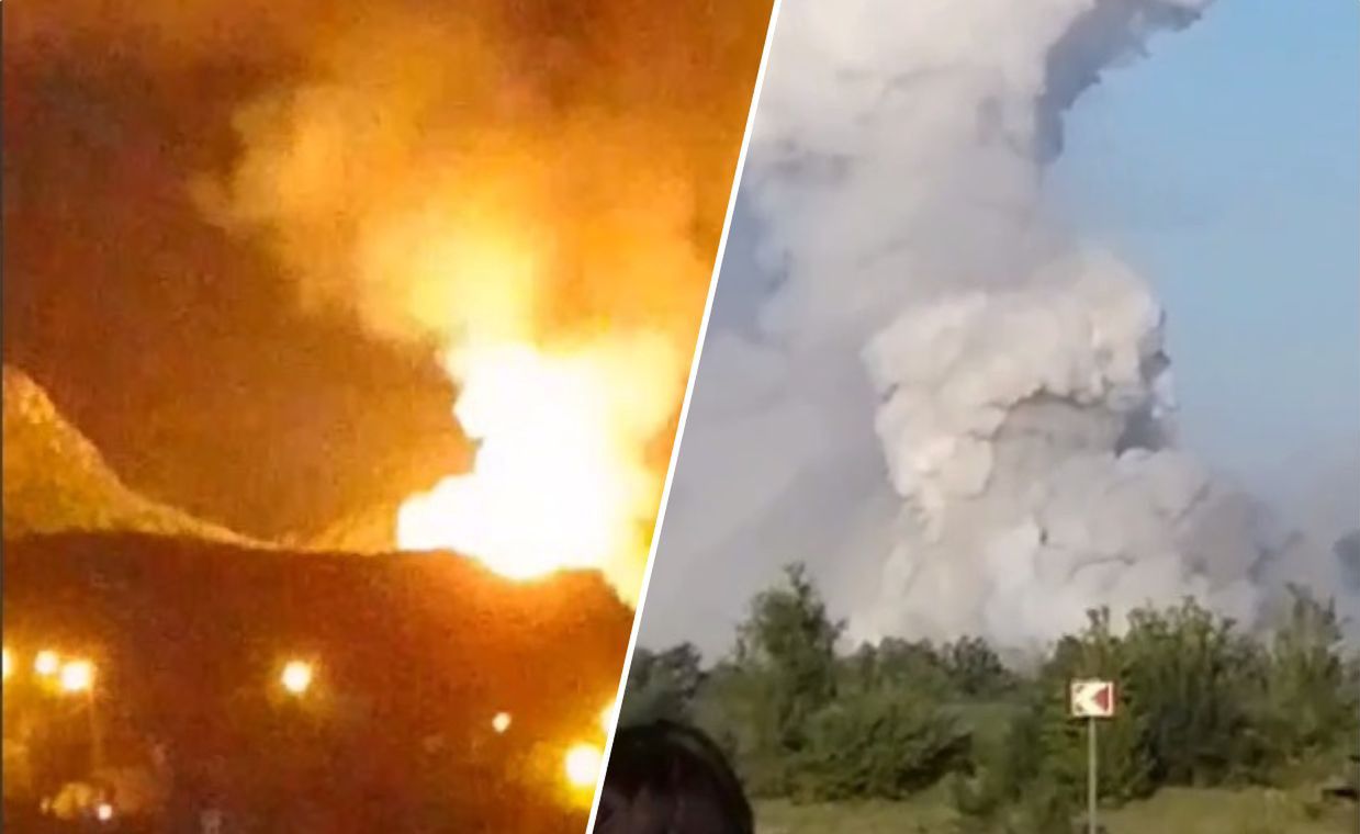 Evacuation and state of emergency. Thousands of shells explode in Russia