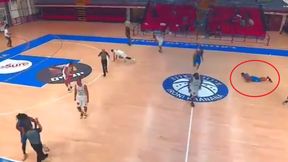 Dramatyczne nagranie z Izraela. Podczas meczu rozległ się alarm, koszykarze nie mieli gdzie uciec (wideo)