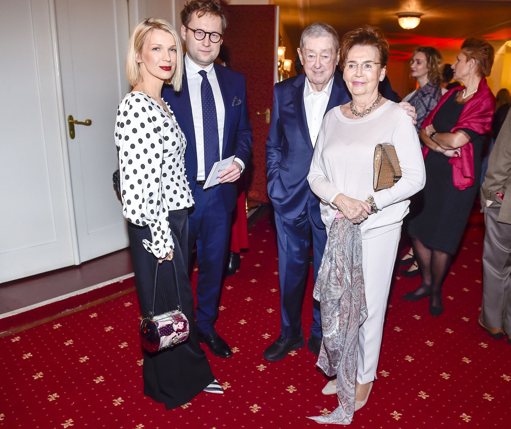 Magda Mołek i Maciej Taborowski z Bożeną i Mariuszem Walterami  