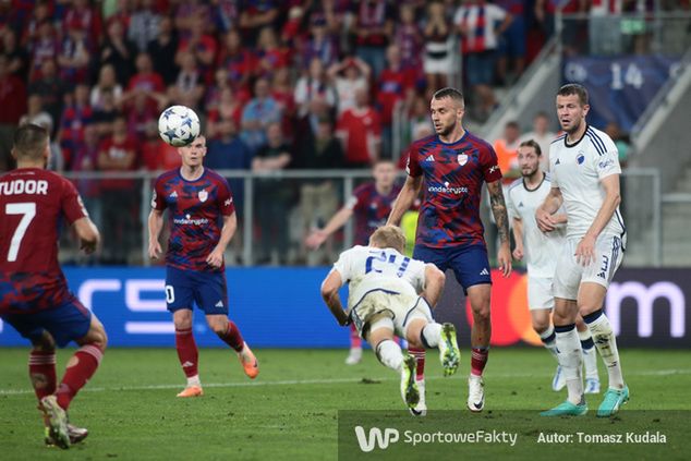 W pierwszym meczu Raków uległ Kopenhadze 0:1