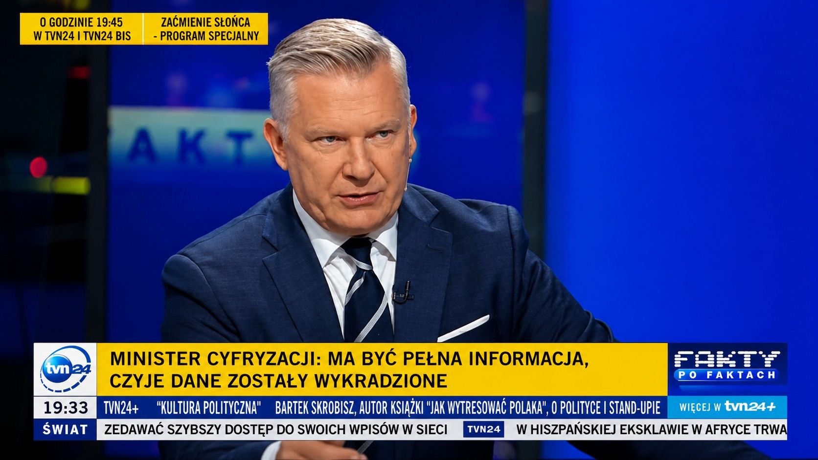 Grzegorz Kajdanowicz w "Faktach po Faktach"