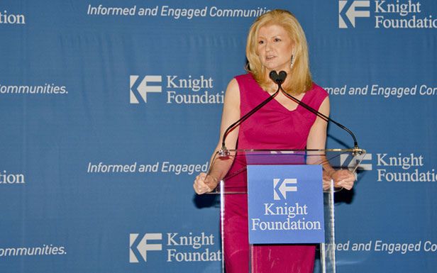 Arianna Huffington (Fot. Flickr/Knight Foundation/Lic. by-sa)