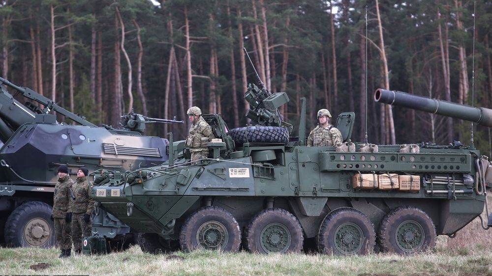 Batalionowa Grupa Bojowa NATO w Orzyszu - oficjalne przyjecie wojsk amerykanskich w polsce.