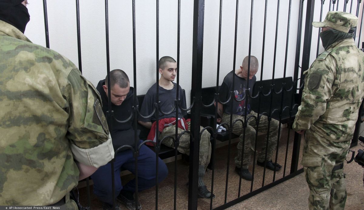 Dwaj Brytyjczycy Aiden Aslin i Shaun Pinner oraz Marokańczyk Saaudun Brahim skazani na śmierć za walkę dla Ukrainy 