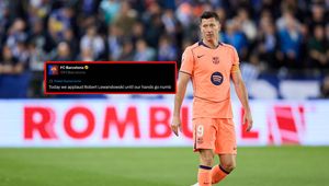 Wymowny wpis Barcelony przed meczem. Chodzi o Lewandowskiego