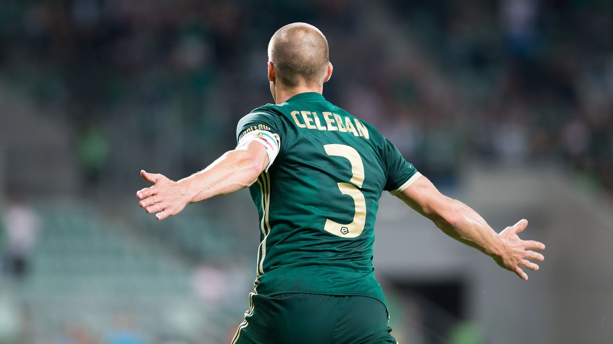 WP SportoweFakty / Dawid Gaszyński / Piotr Celeban cieszy się ze zdobycia bramki