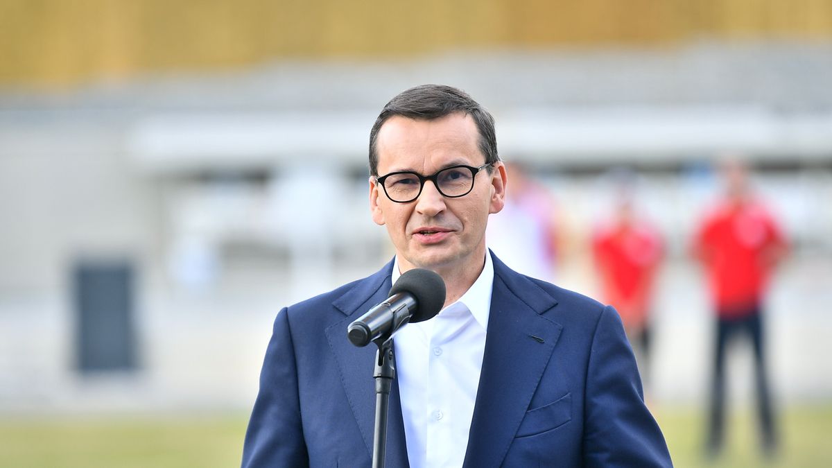 Na zdjęciu Mateusz Morawiecki