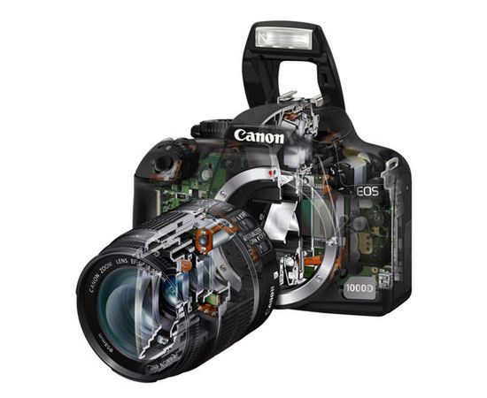 Nowy Canon EOS 1000 D 4